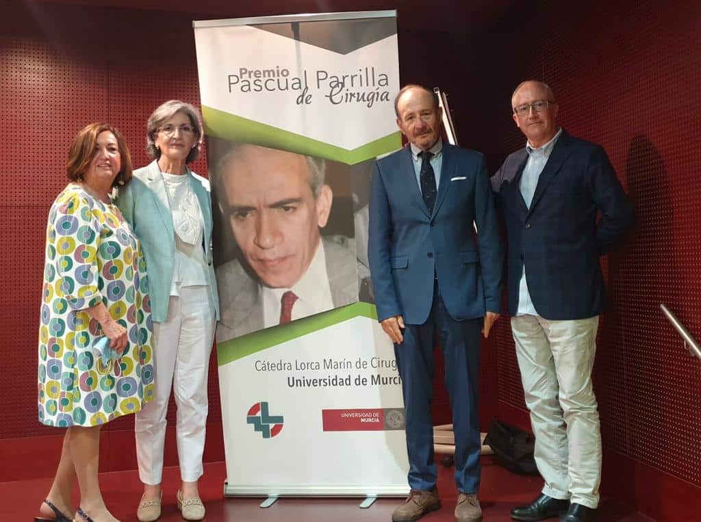 Cátedra Cirugía Lorca Marín Premio Pascual Parrilla