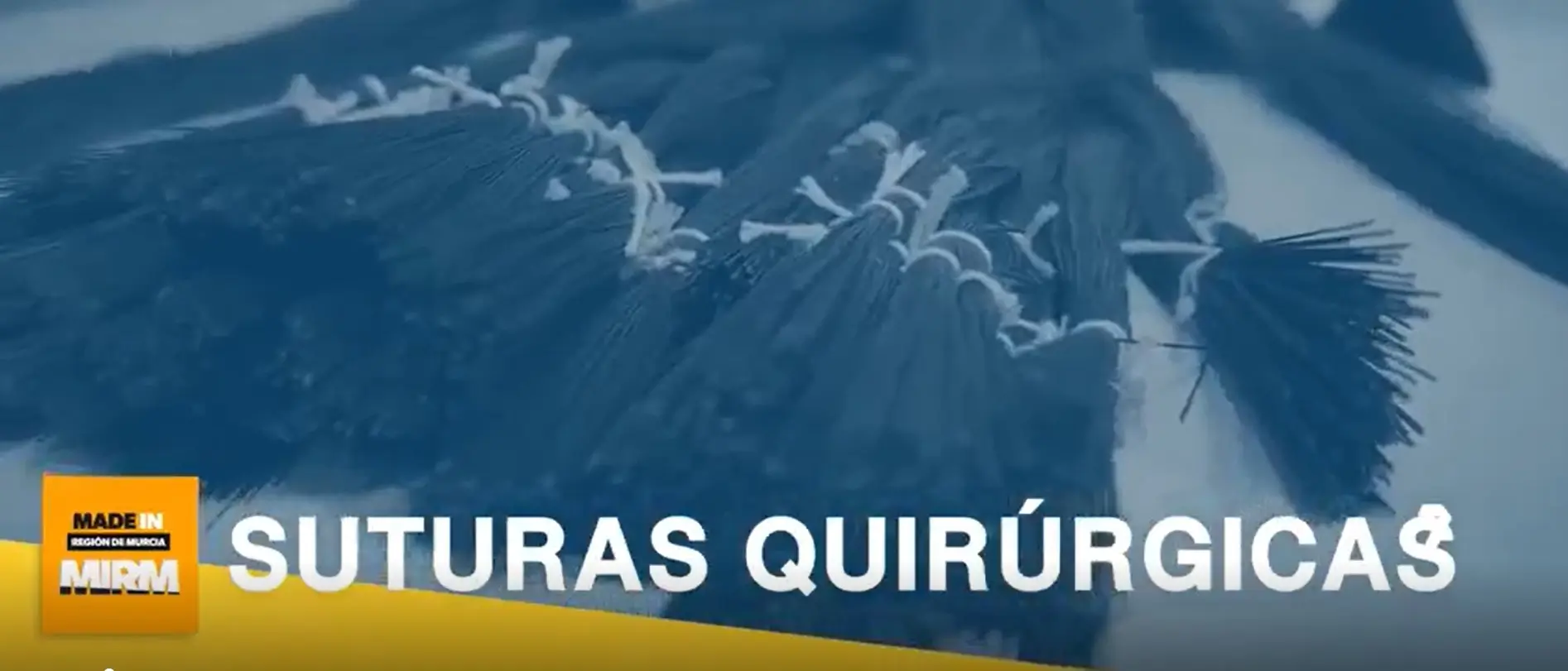 MADE IN Región de Murcia visita nuestras instalaciones para conocer la fabricación de suturas