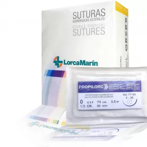 Sutura No Absorbible de Polipropileno Propilorc