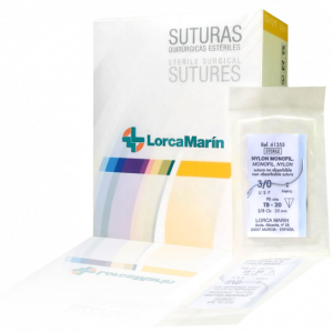 Sutura No Reabsorbible de Nylon